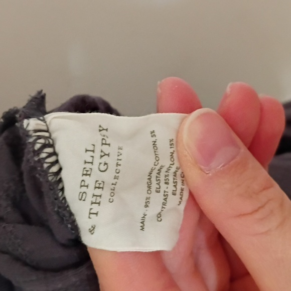 Spell Bonnie Organic Ribbed Dress Xs - Picture 5 of 8